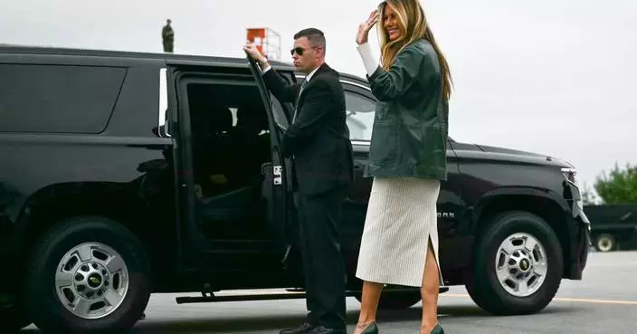 As AI debate flares, Melania Trump tours a North Carolina school to see technology at work