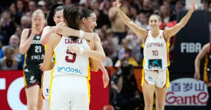 Spain defeats host Germany again to win bronze at women's FIBA World Cup