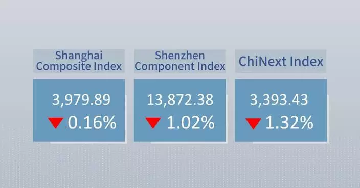 Chinese shares close lower Tuesday