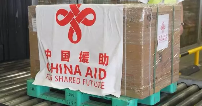 Additional humanitarian aid supplies depart from China for mudslide-hit Nepal