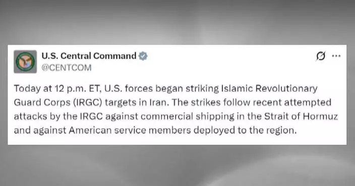 US forces launch fresh strikes on Iranian military targets: CENTCOM