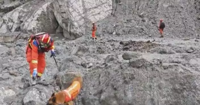 Heavy machinery enters Gyirong Port mudslide zone after road repair