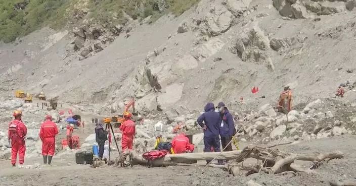 Search operations intensify at core zone of mudslide-hit Gyirong Port