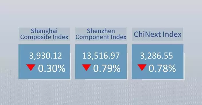Chinese shares close lower Friday