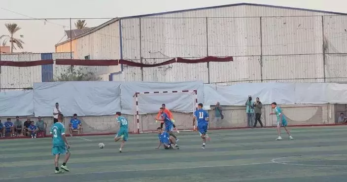 Football returns to war-torn Gaza after three years of suspension