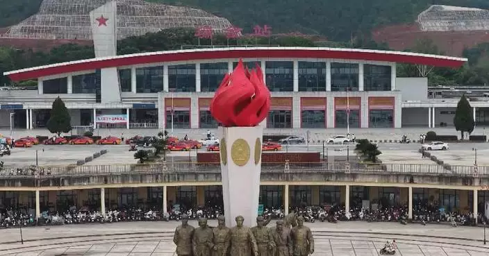 New high-speed rail links two major Chinese revolutionary sites