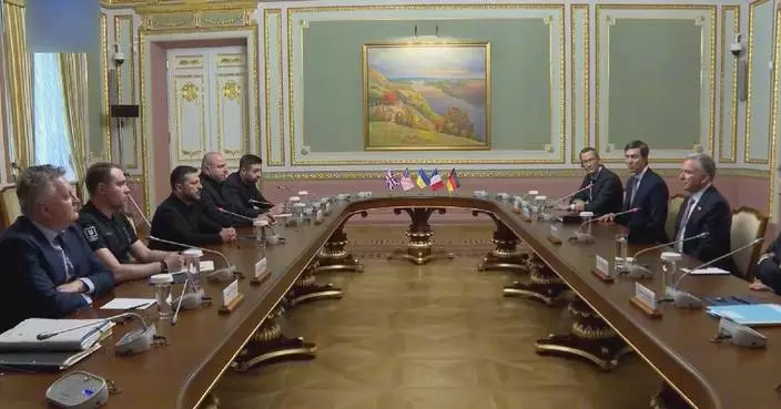 Talks with U.S. envoys "very substantive": Zelensky