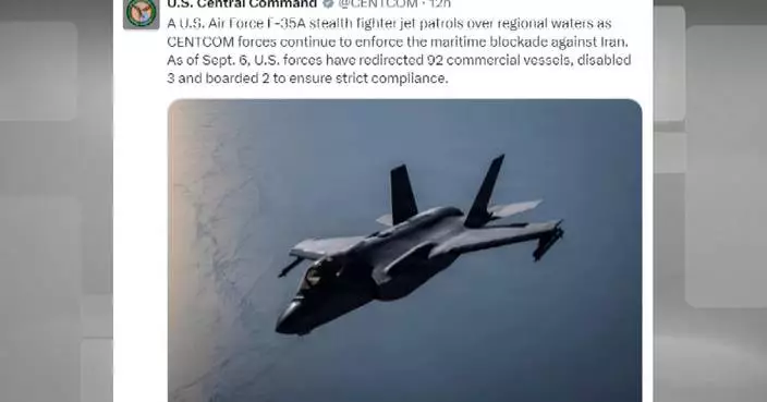 U.S. forces redirect 92 commercial vessels in Iran blockade: CENTCOM