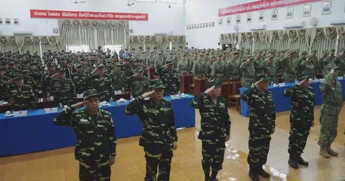 China-Laos "Peace Train-2026" joint exercise opens in Vientiane