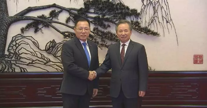Senior CPC official meets Mongolia's Democratic Party delegation