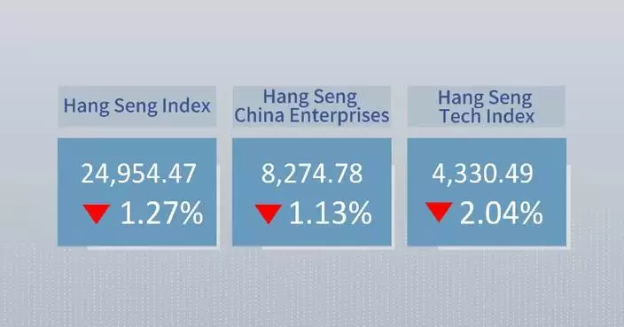 Hong Kong stocks close lower Thursday