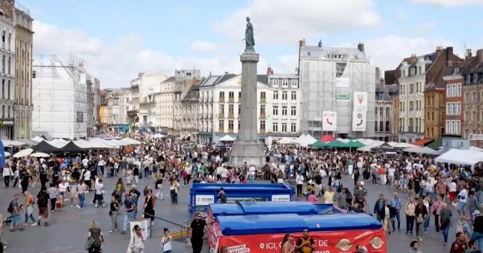 Lille flea market draws crowds amid inflation woes