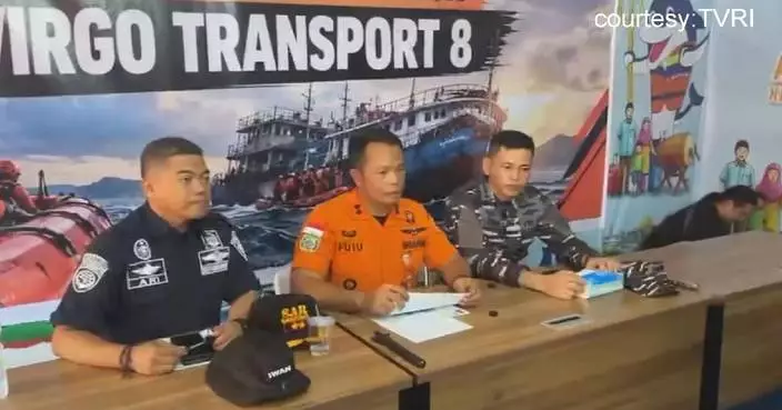 Passenger ship sinks in Indonesia, around 130 still missing
