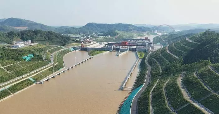 Pinglu Canal's record-setting Madao hub showcases smart, green ship-lock engineering