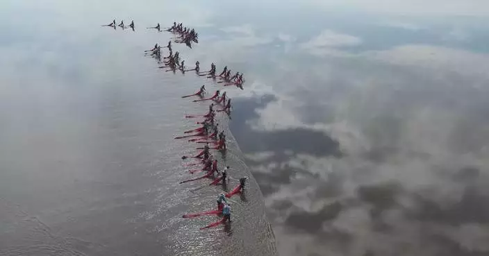 Mudsnail harvest season creates vivid scene at Yellow River estuary