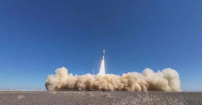 China's Kuaizhou-11 sends 2 satellites into space