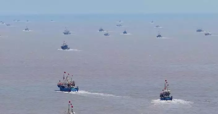 Over 2,400 boats sail out as East China Sea fishing ban ends