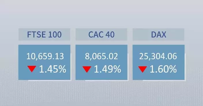 European stocks close lower on Friday