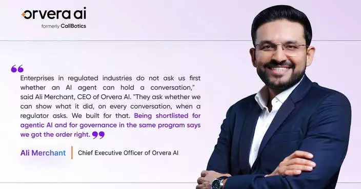 Orvera AI Shortlisted in Six Categories at The 2026 A.I. Awards