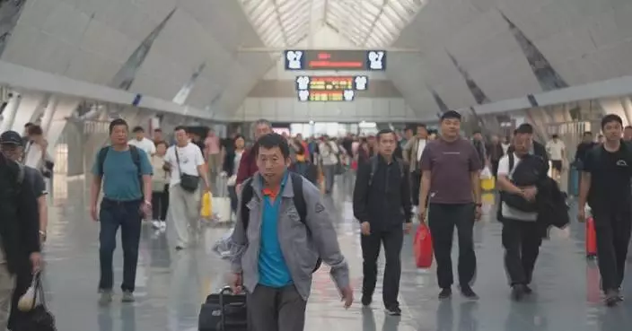 China's 16-day railway transport for 2026 Mid-Autumn Festival, National Day holiday begins