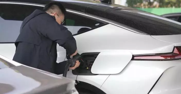 China's EV charging facilities surge 39.6 pct to exceed 24 million units