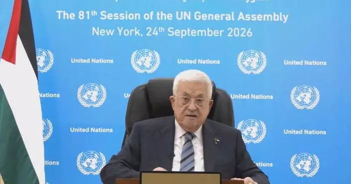 Palestinian President calls for accelerated implementation of two-state solution