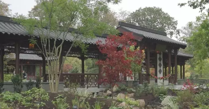 Europe's largest Chinese garden takes root in northern England