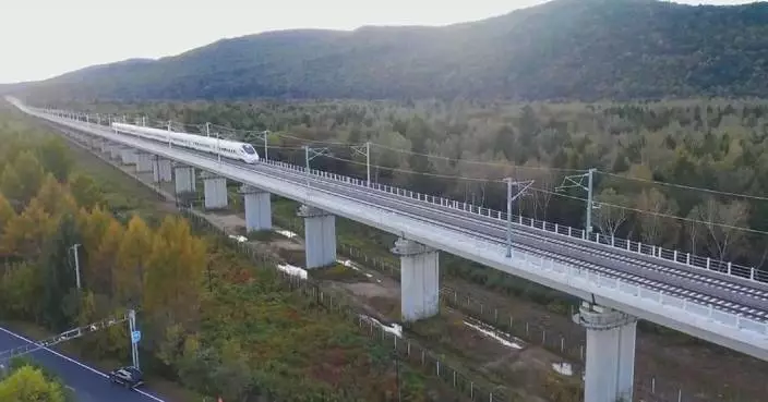 China's northernmost high-speed railway starts service