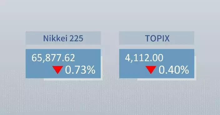 Tokyo stocks end lower on Monday