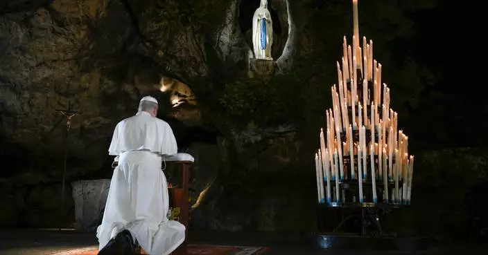 Pope brings message to protect life to French shrine at Lourdes known for miraculous cures