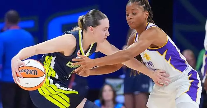 Jessica Shepard has 5th triple-double and the Wings beat the Sparks 97-77 for 5th straight win
