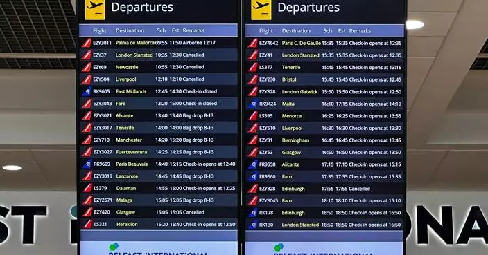 Second technical issue in 2 weeks afflicts UK's air traffic controller, prompting more travel chaos