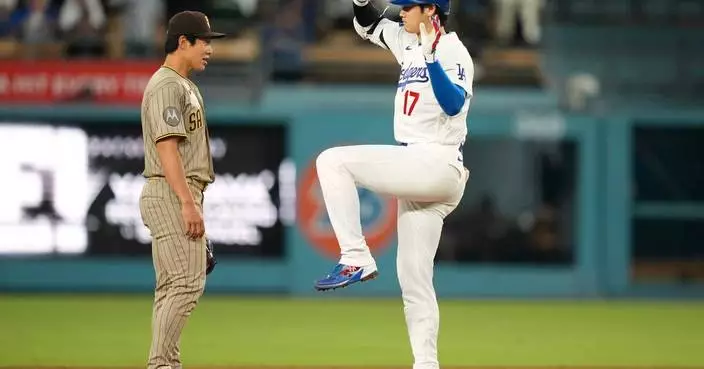 Dodgers manager Roberts expects Ohtani to get the at-bats he needs for playoffs by season's end