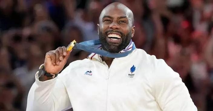 French judo star Teddy Riner is aiming for one last Olympic gold in Los Angeles
