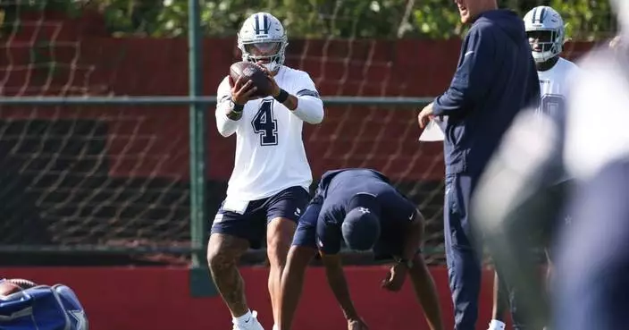 Cowboys emphasize business trip mentality as they practice in Rio ahead of their game vs. Ravens