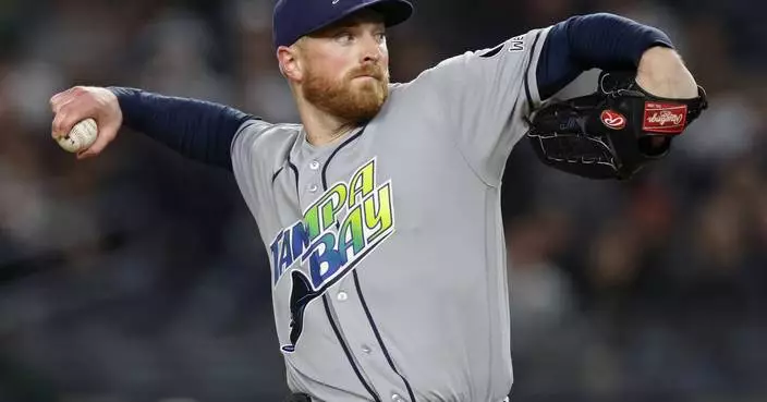 Drew Rasmussen takes no-hitter into 7th and Ks 11 as Rays clinch AL East with 6-1 win over Yankees