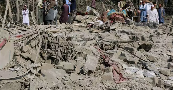Pakistan says airstrikes target militant hideouts in Afghanistan, killing 28. Kabul says 3 killed