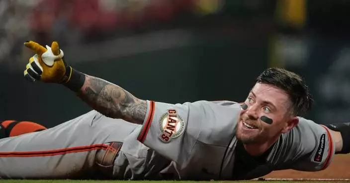 Bryce Eldridge drives in 3 runs as the Giants cruise to a 10-3 win over Cardinals