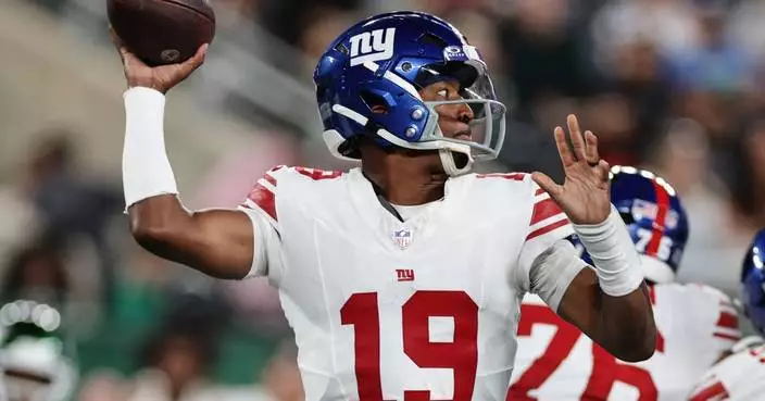 Giants sign QB Jameis Winston and left guard Jon Runyan to 2-year extensions, AP source says