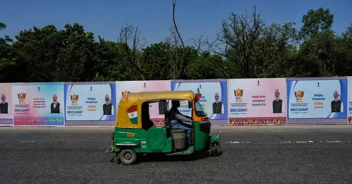 New Delhi residents face traffic chaos  as India prepares to hosts BRICS summit