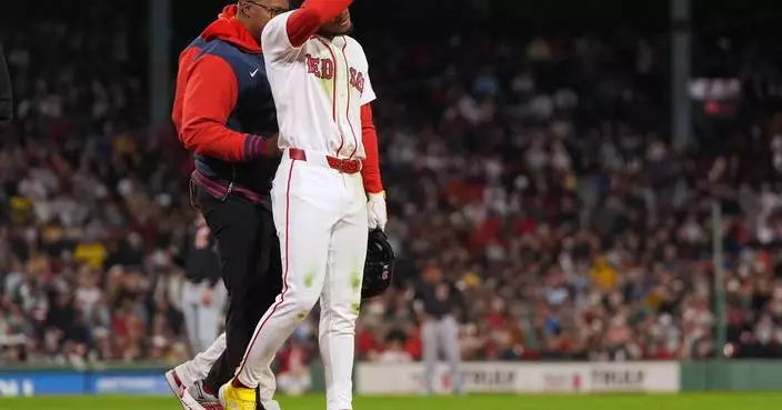 Red Sox CF Ceddanne Rafaela leaves game in 3rd inning on same day he comes off injured list