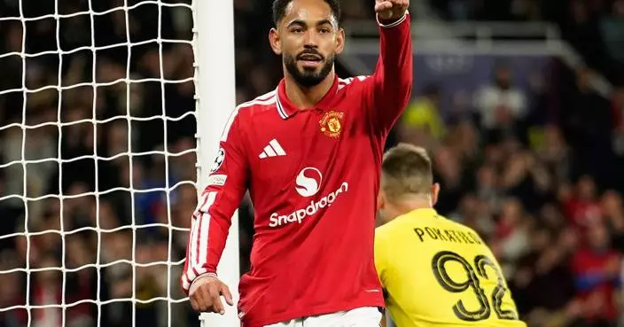 Man United goes on a scoring spree in its long-awaited return to the Champions League