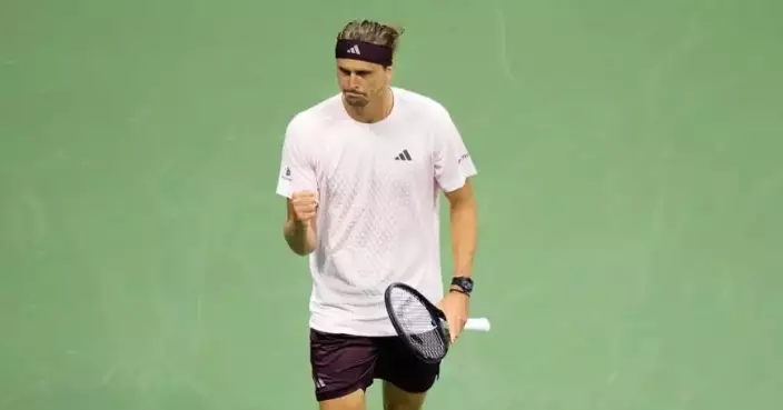Top-seeded Alexander Zverev rallies just in time to avoid a first-round exit at the US Open