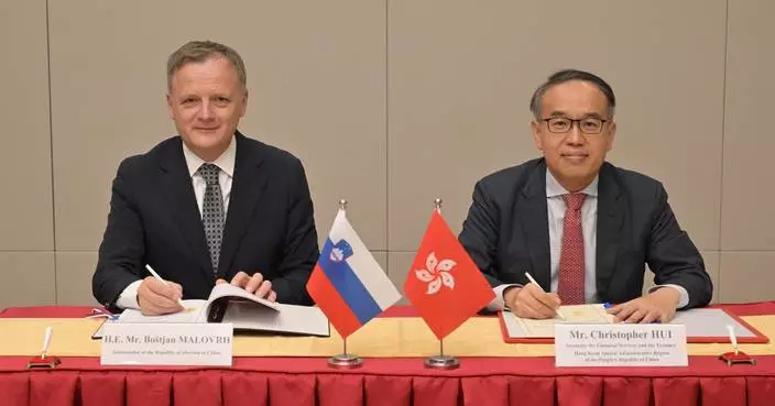 Hong Kong and Slovenia Sign Comprehensive Double Taxation Agreement, Boosting Trade and Investment Opportunities