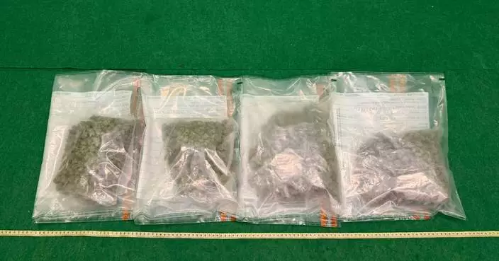 Hong Kong Customs Seizes 7kg of Cannabis Buds, Arrests Three in Drug Trafficking Bust at Airport