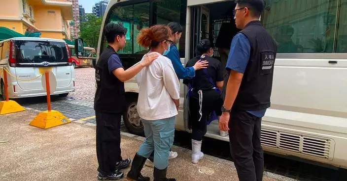 Immigration Department Arrests 20 in Anti-Illegal Worker Operations Swordfish Across Hong Kong.