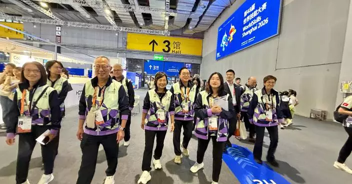 Dr. Choi Yuk-lin Visits Shanghai for 48th WorldSkills Competition, Showcases Hong Kong's Talent and VPET Development.