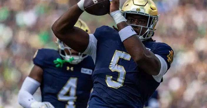 DE Boubacar Traore and No. 3 Notre Dame return to Purdue, aiming for 4-0
