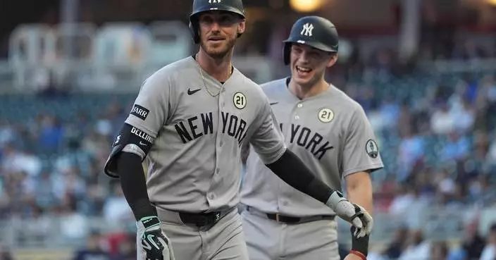 Fried gets first win since April, Yankees overpower Twins 8-1 with homers by Bellinger, Jones