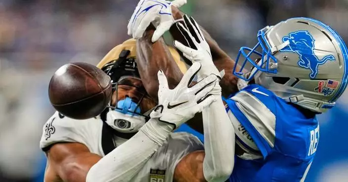 Lions escape with 31-30 win over Saints in OT after Kellen Moore chooses to go for 2 and the win